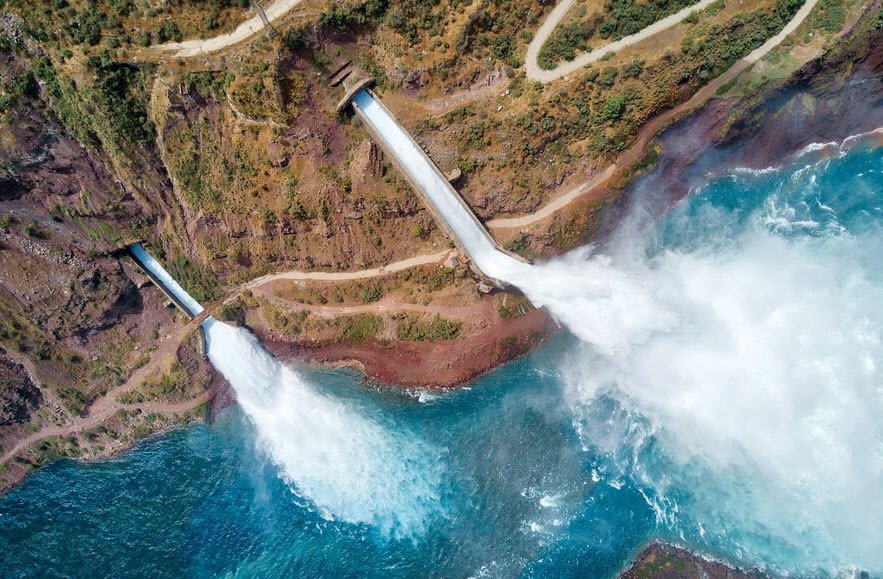 Nurek Dam, Near Norak, Khatlon Region, Tajikistan